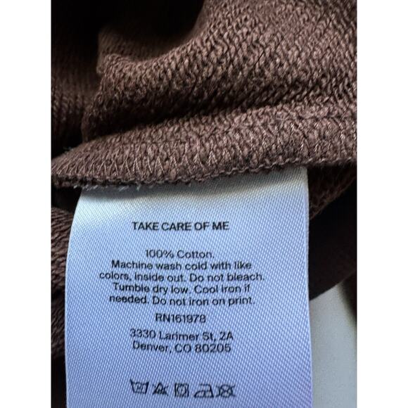 HALFDAYS X MILLION DOLLAR COWBOY BAR Sweatshirt Spiked Cocoa Small - Picture 7 of 8